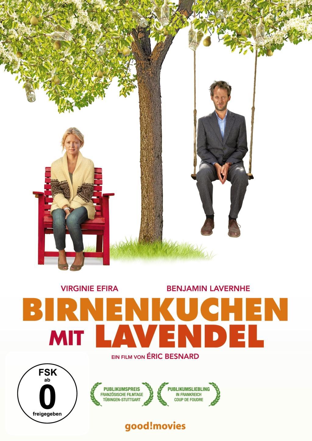 Vorderes Coverbild Birnenkuchen mit Lavendel