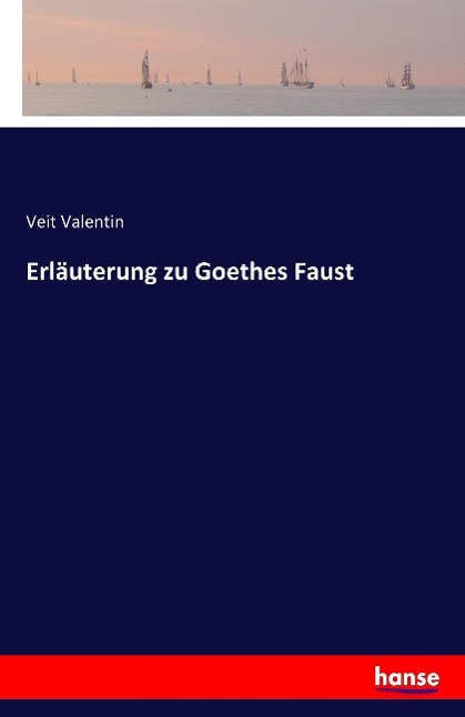 Vorderes Coverbild Erläuterung zu Goethes Faust