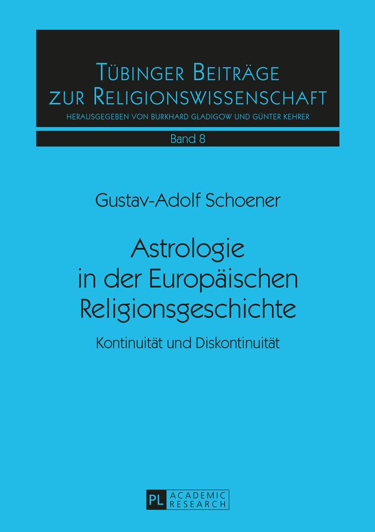 Vorderes Coverbild Astrologie in der Europäischen Religionsgeschichte