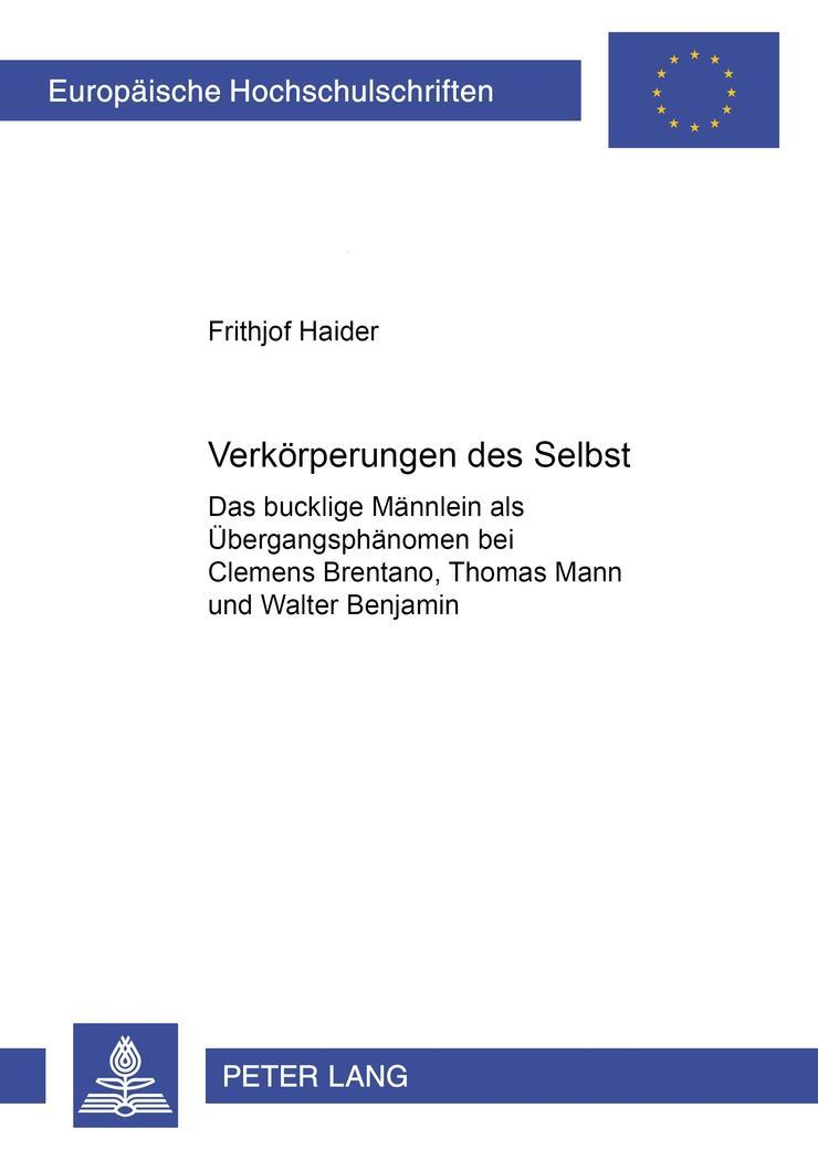 Vorderes Coverbild Verkörperungen des Selbst