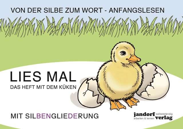 Vorderes Coverbild Lies mal - Das Heft mit dem Küken (in GROßBUCHSTABEN)