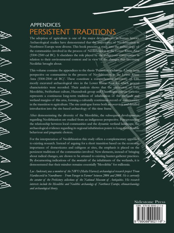 Rückseitencover Appendices to Persistent Traditions