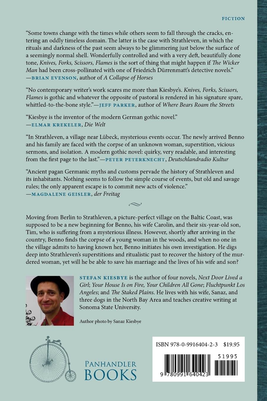 Rückseitencover Knives, Forks, Scissors, Flames