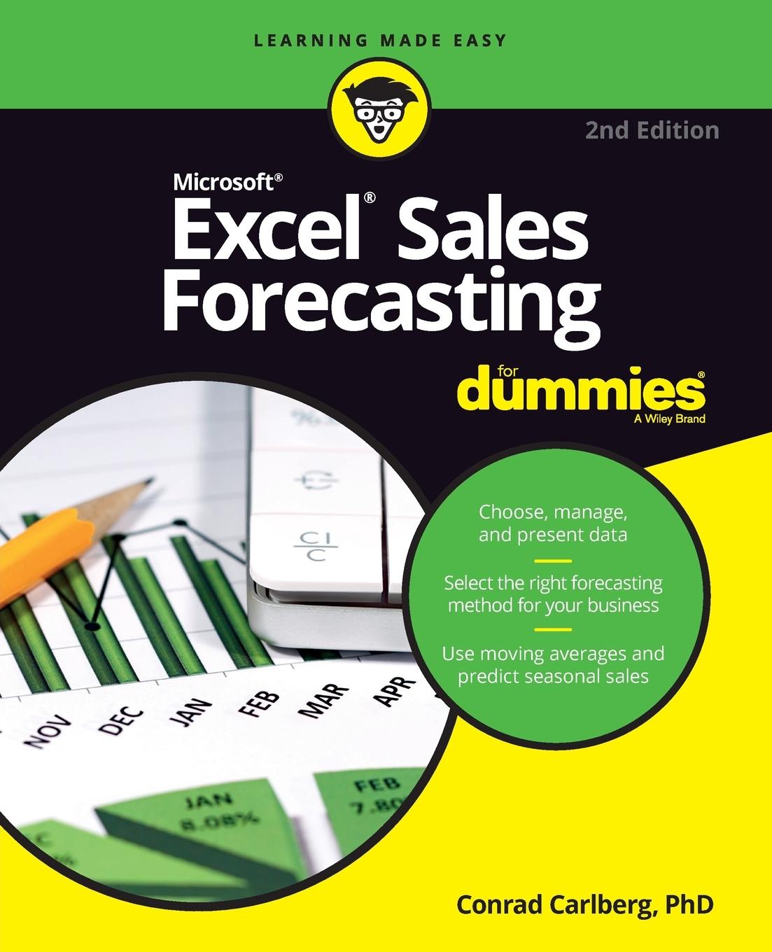 Vorderes Coverbild Excel Sales Forecasting for Dummies