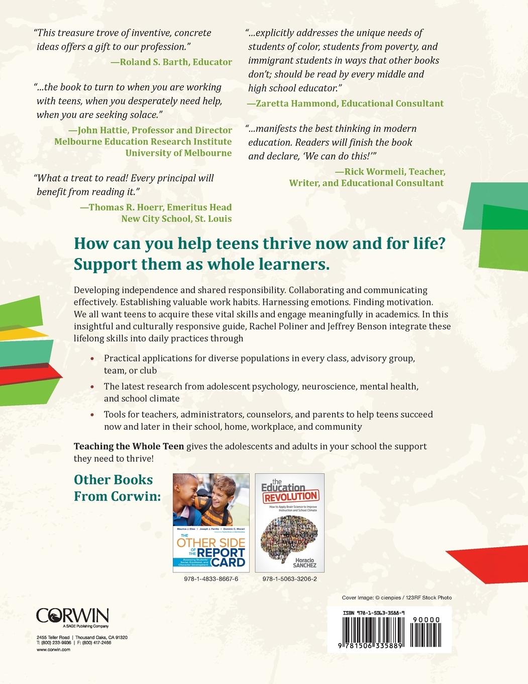 Rückseitencover Teaching the Whole Teen