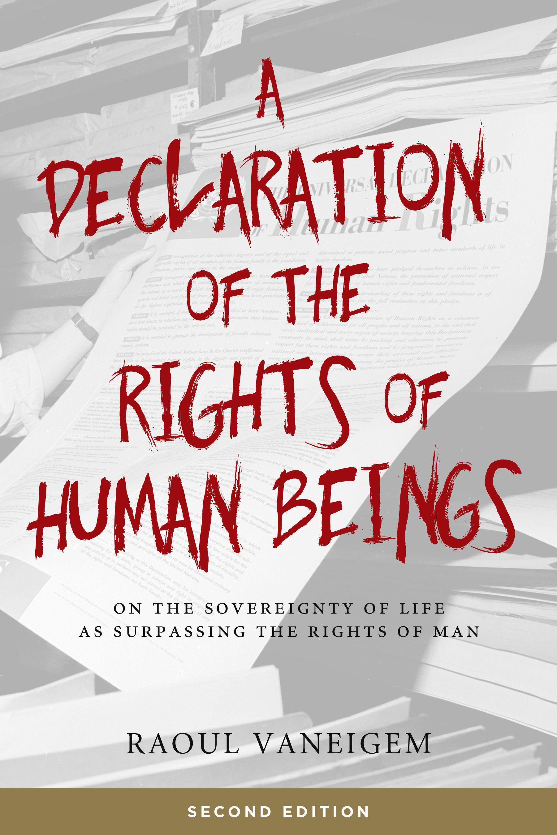 Vorderes Coverbild Declaration of the Rights of Human Beings