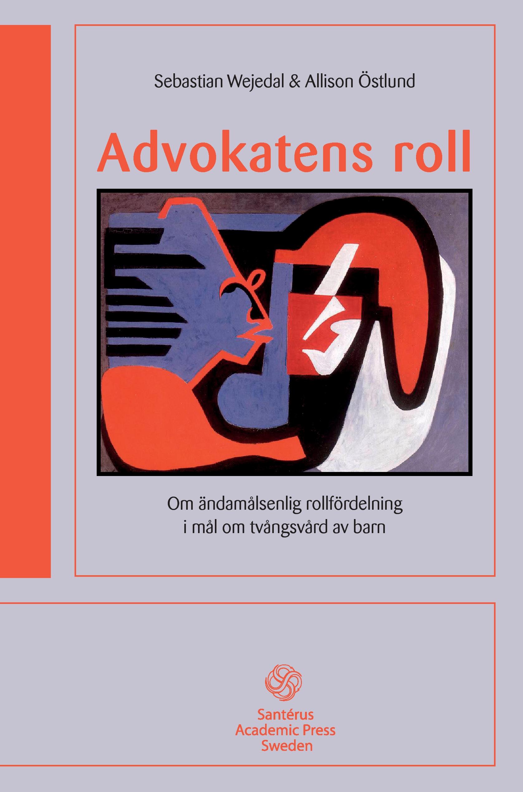 Vorderes Coverbild Advokatens roll