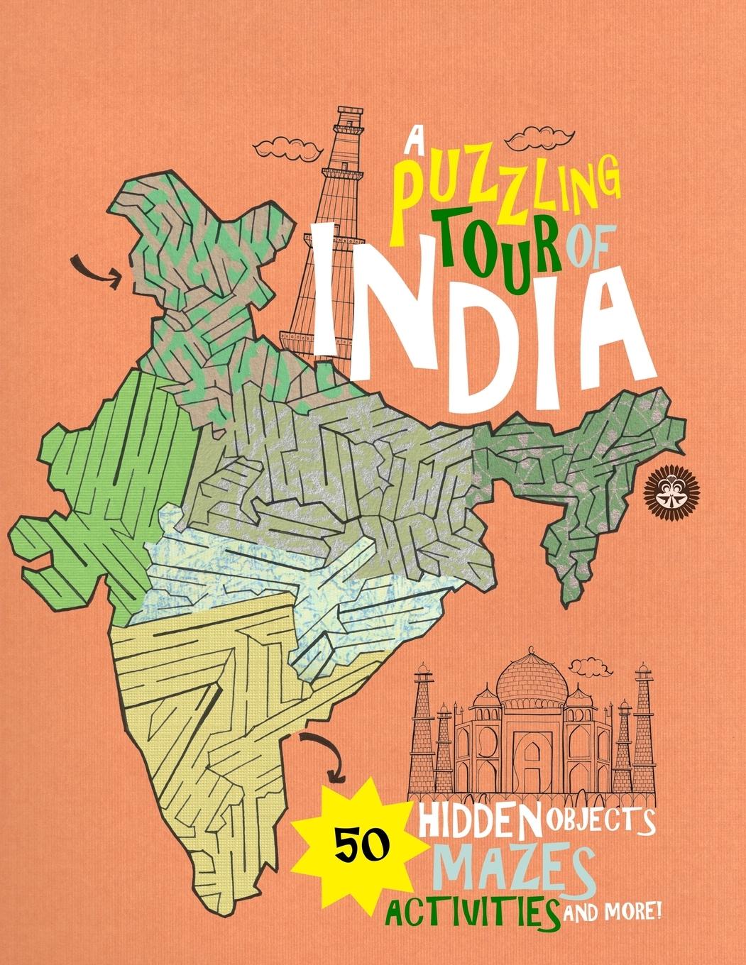 Vorderes Coverbild A Puzzling Tour of India