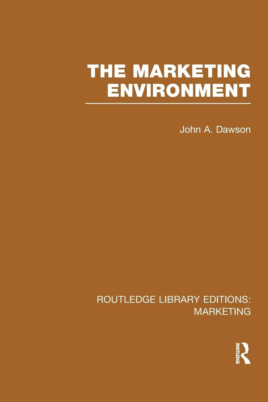 Vorderes Coverbild The Marketing Environment (RLE Marketing)