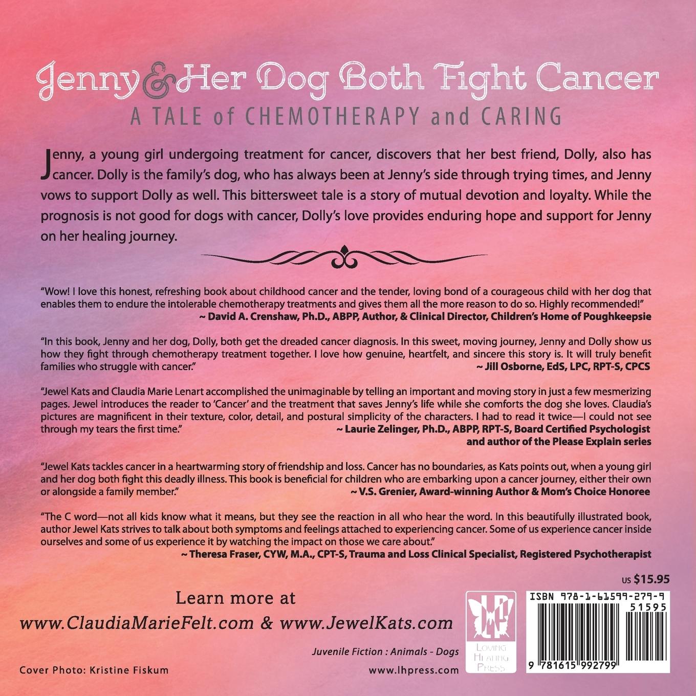 Rückseitencover Jenny and her Dog Both Fight Cancer
