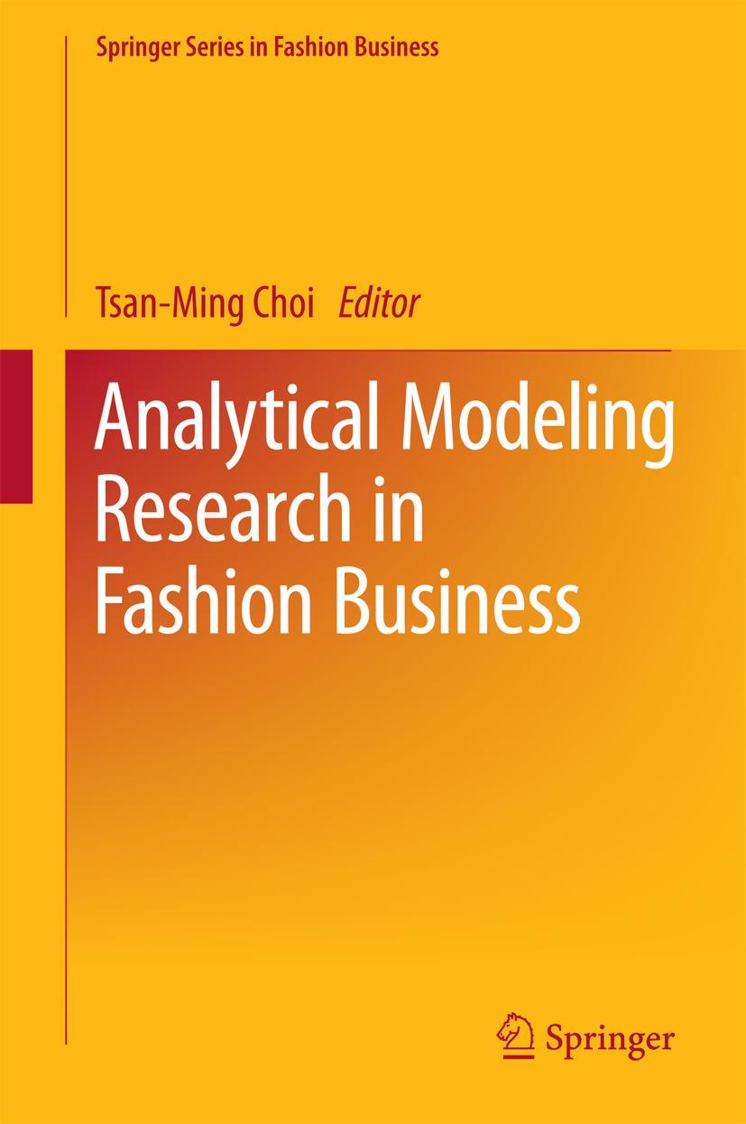 Vorderes Coverbild Analytical Modeling Research in Fashion Business