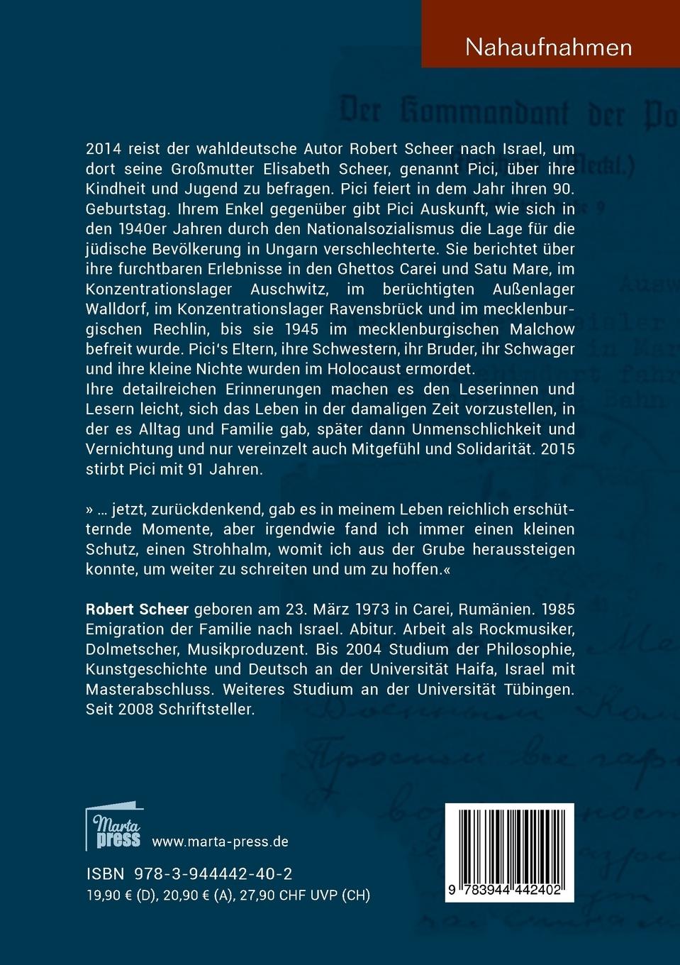 Rückseitencover Pici
