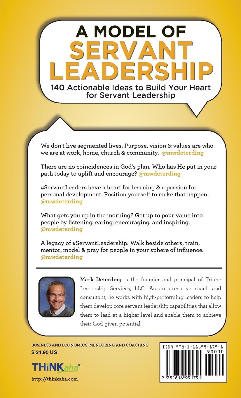 Rückseitencover A Model of Servant Leadership