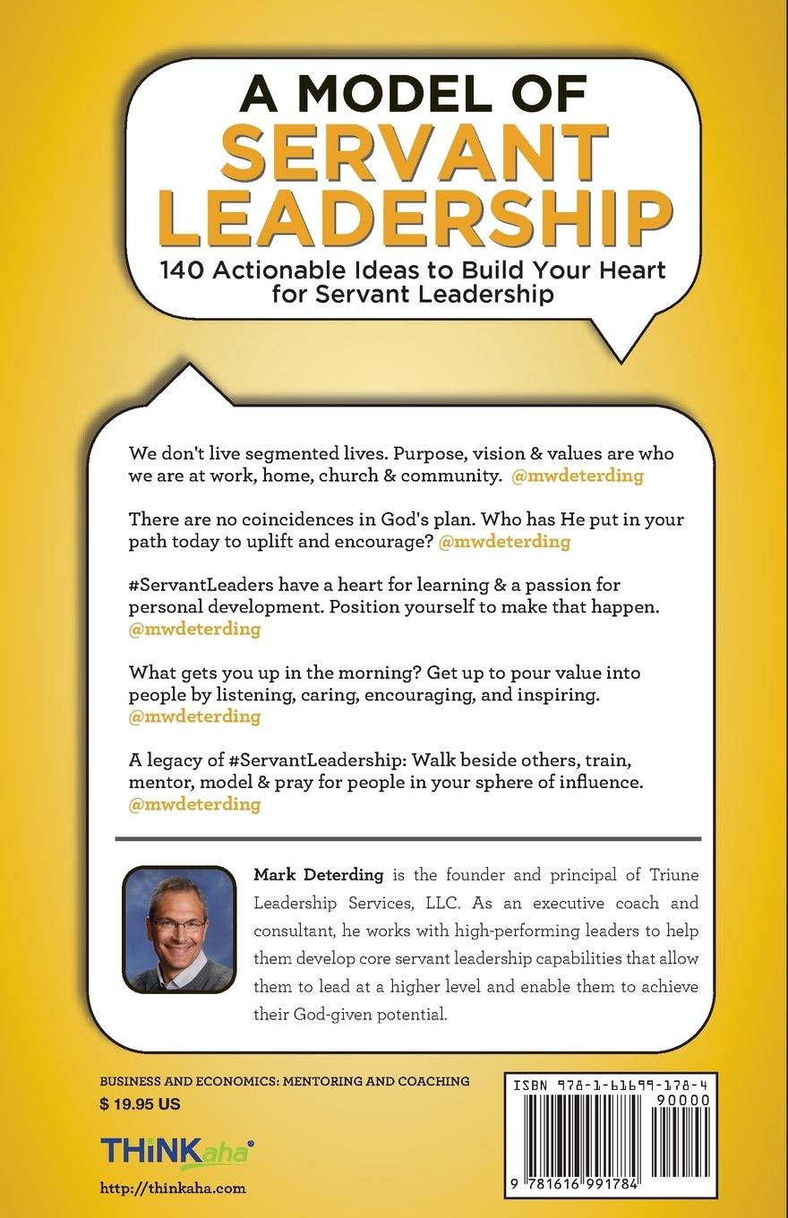 Rückseitencover A Model of Servant Leadership