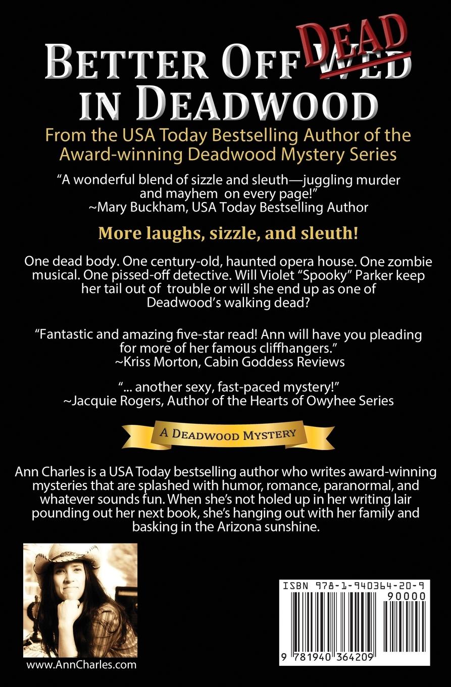 Rückseitencover Better Off Dead in Deadwood