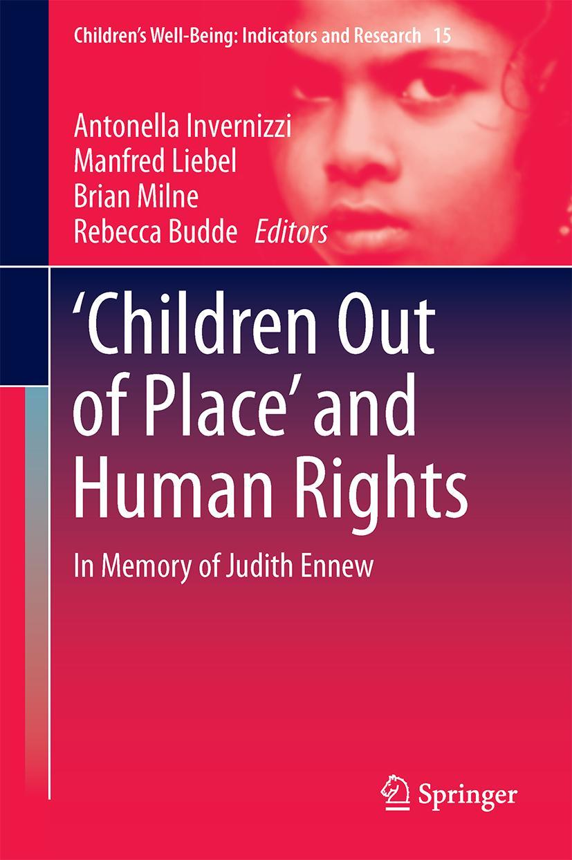 Vorderes Coverbild 'Children Out of Place' and Human Rights