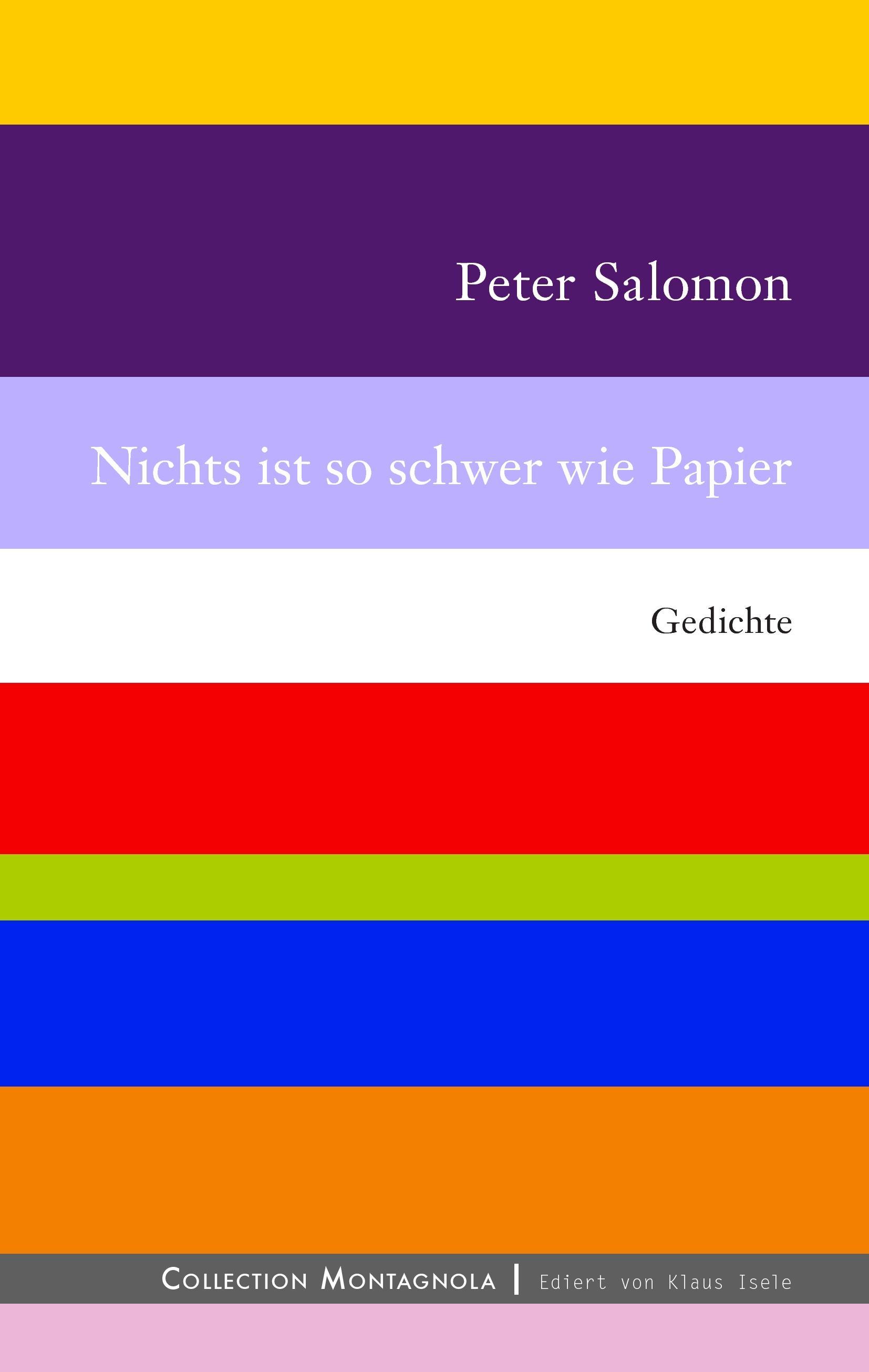 Vorderes Coverbild Nichts ist so schwer wie Papier