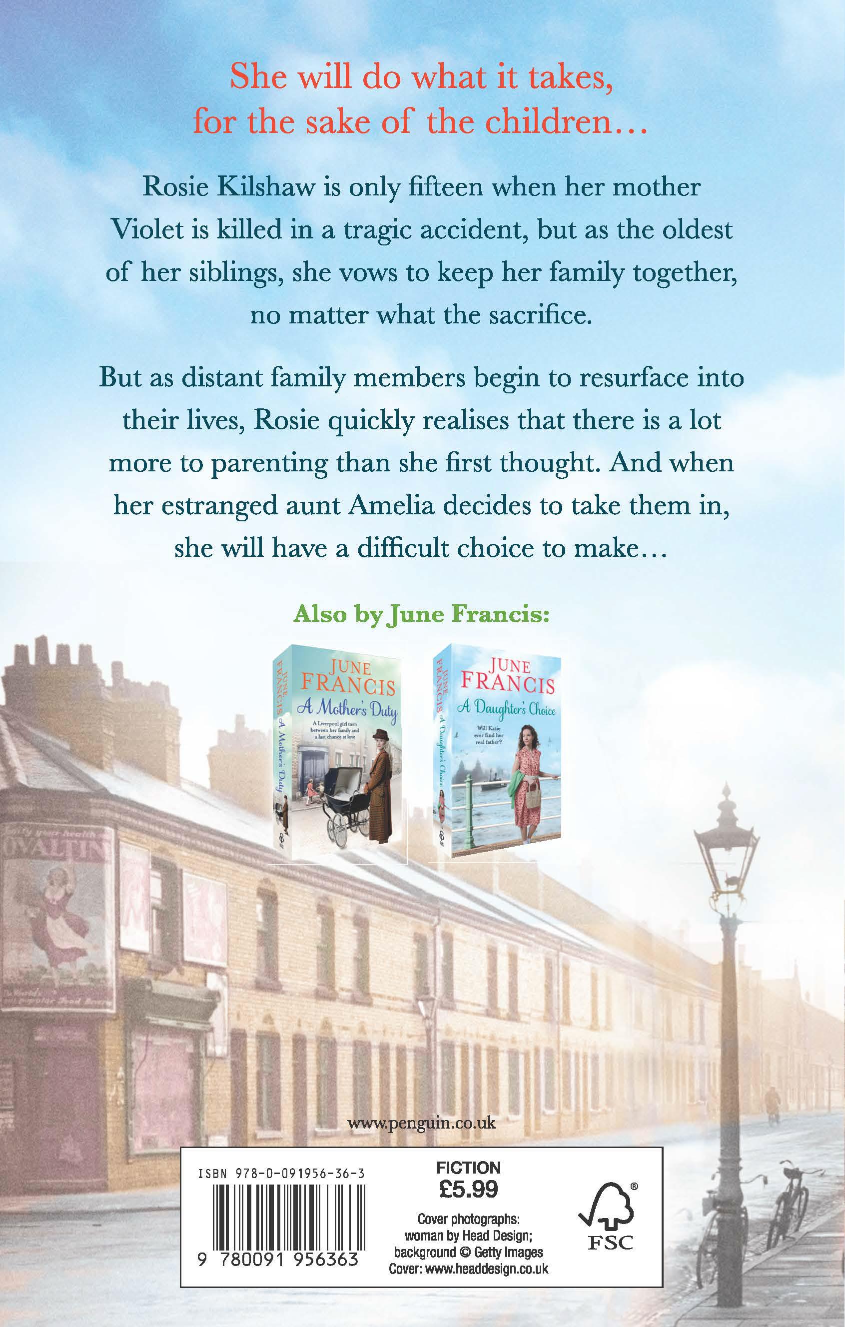 Rückseitencover A Sisters Duty