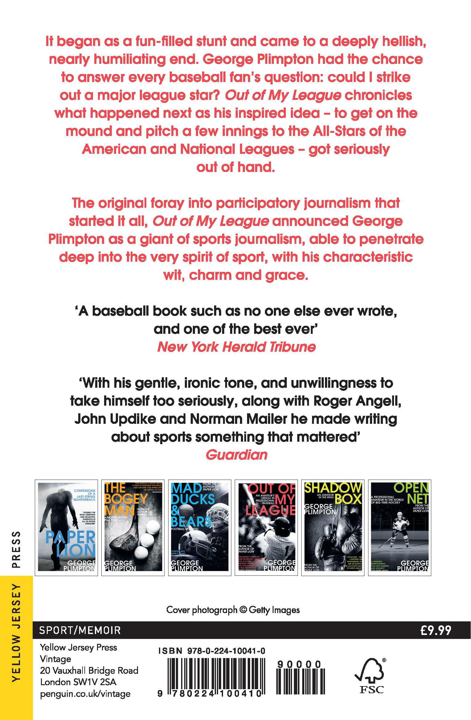 Rückseitencover Out of my League