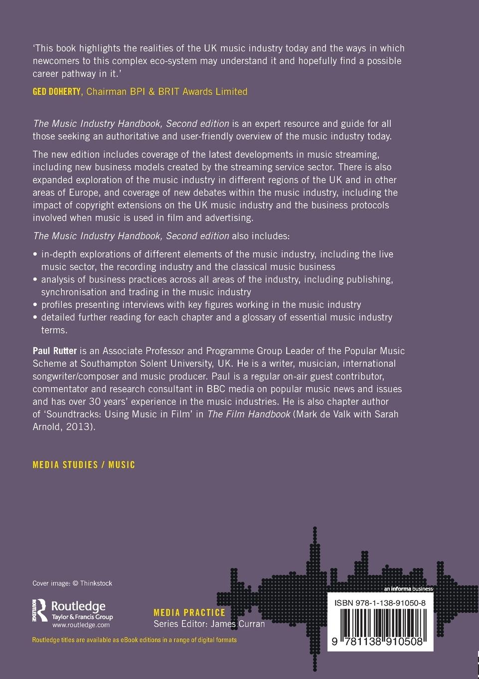 Rückseitencover The Music Industry Handbook