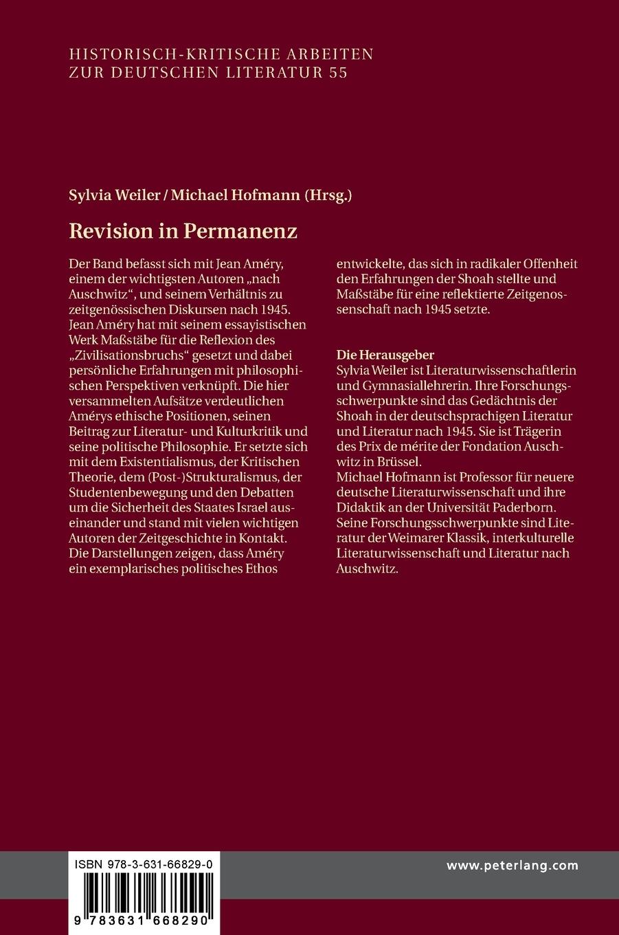 Rückseitencover Revision in Permanenz