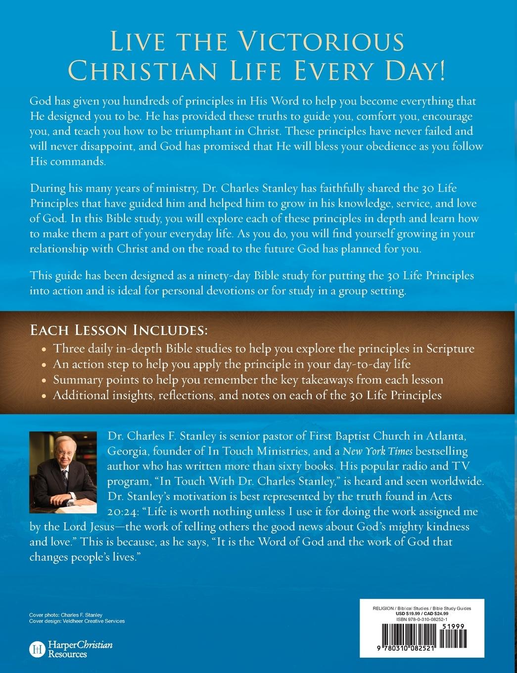 Rückseitencover The 30 Life Principles Bible Study Softcover (Enlarged)