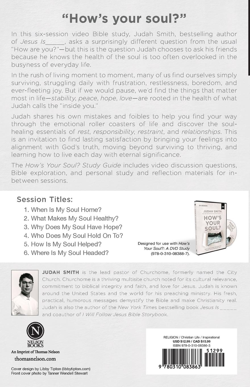 Rückseitencover How's Your Soul? Bible Study Guide  | Softcover