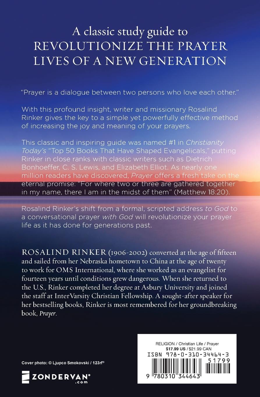 Rückseitencover The Prayer