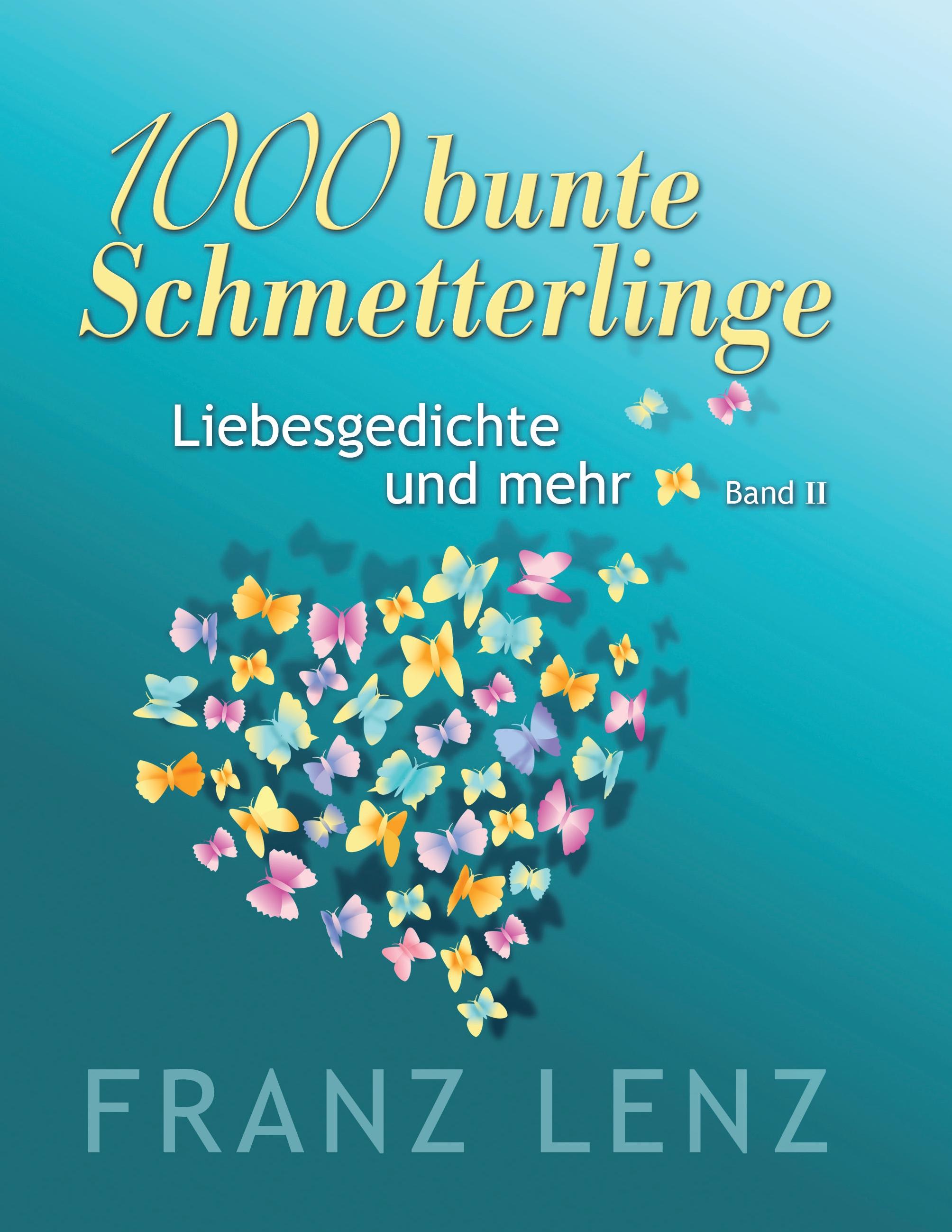 Vorderes Coverbild 1000 bunte Schmetterlinge - II