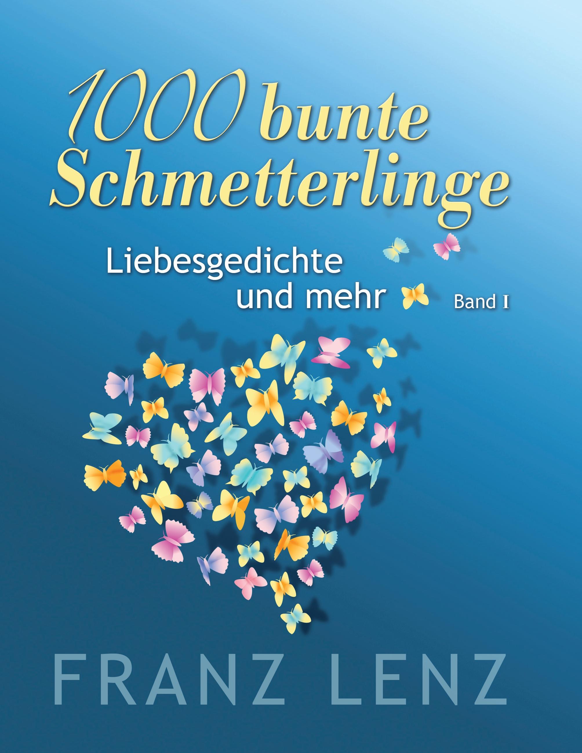 Vorderes Coverbild 1000 bunte Schmetterlinge - I