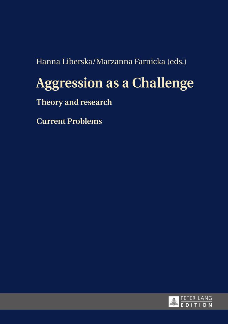 Vorderes Coverbild Aggression as a Challenge