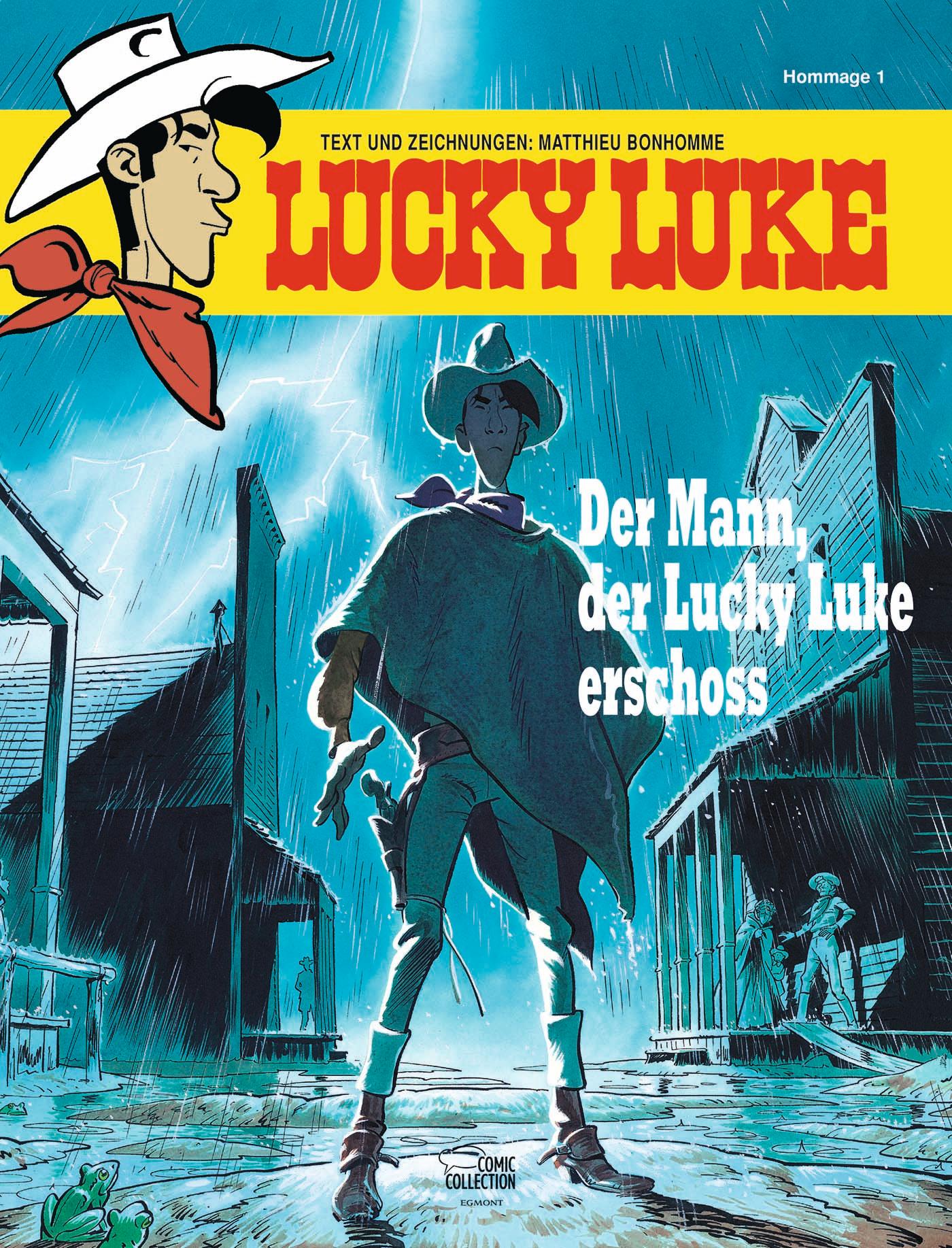 Vorderes Coverbild Der Mann, der Lucky Luke erschoss