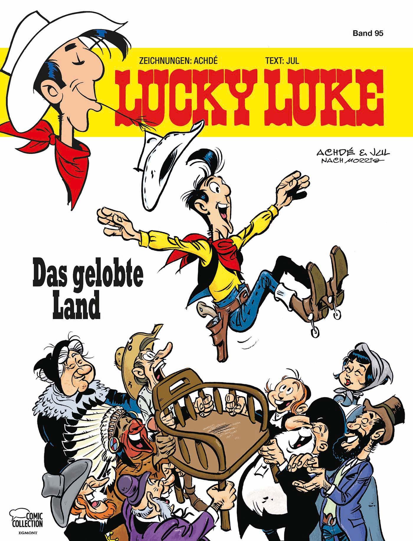 Vorderes Coverbild Lucky Luke 95 - Das gelobte Land