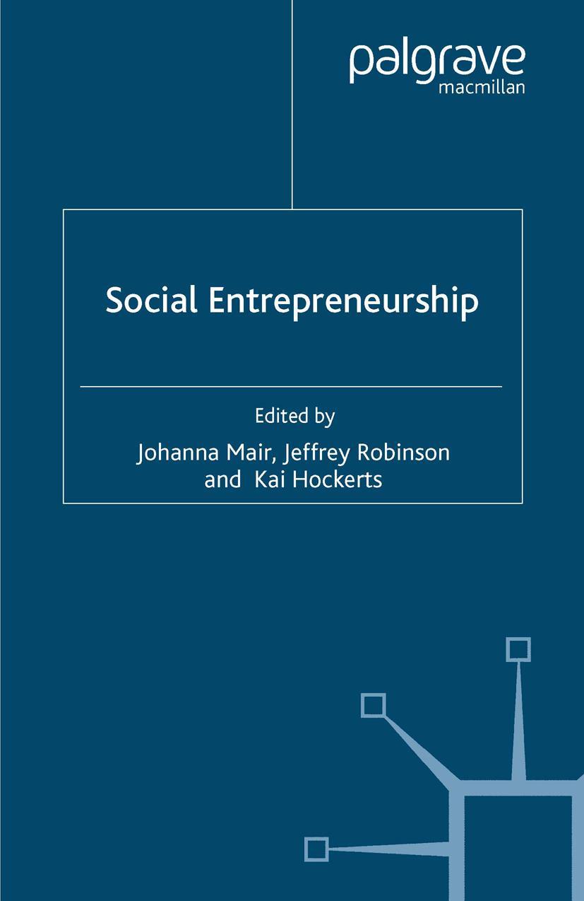 Vorderes Coverbild Social Entrepreneurship