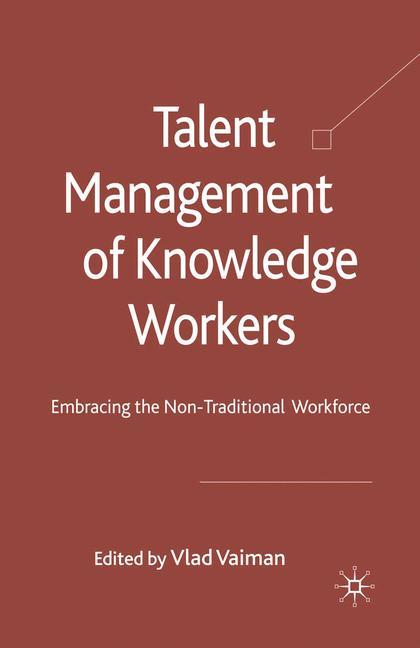 Vorderes Coverbild Talent Management of Knowledge Workers