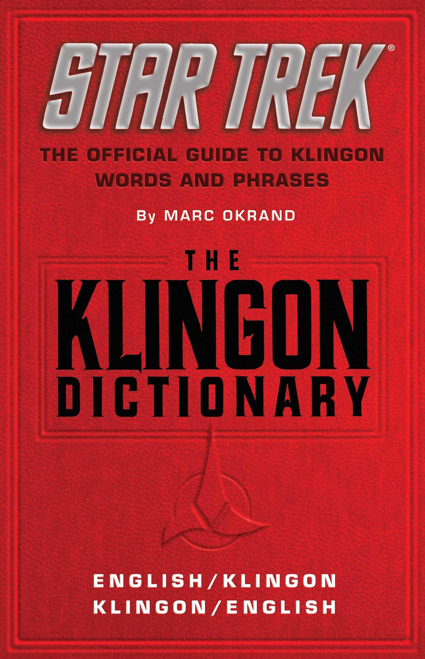 Vorderes Coverbild The Klingon Dictionary