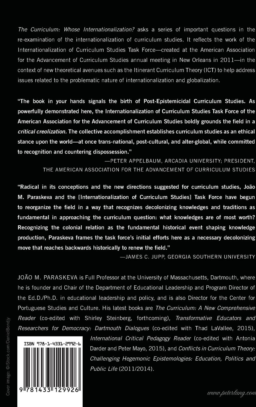 Rückseitencover The Curriculum