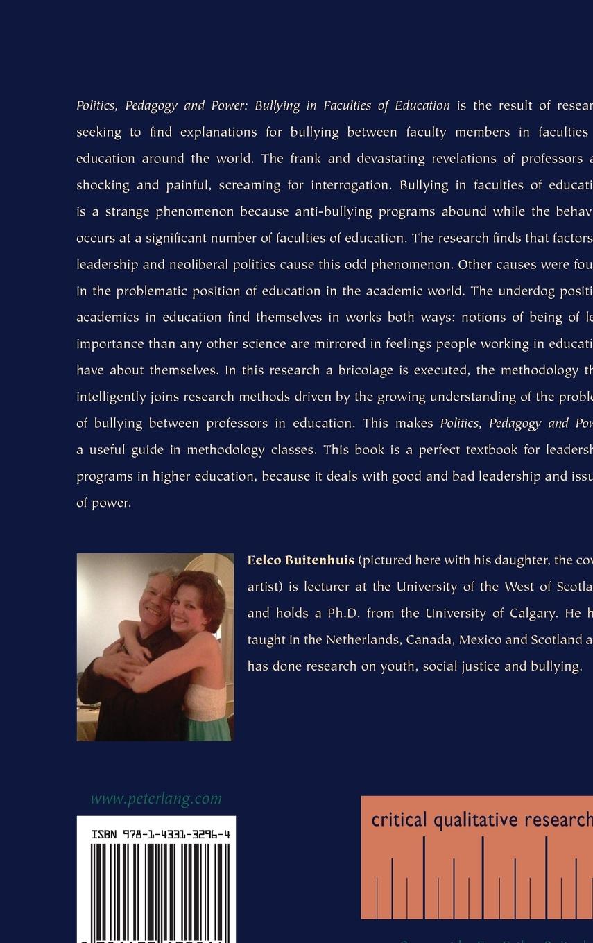 Rückseitencover Politics, Pedagogy and Power