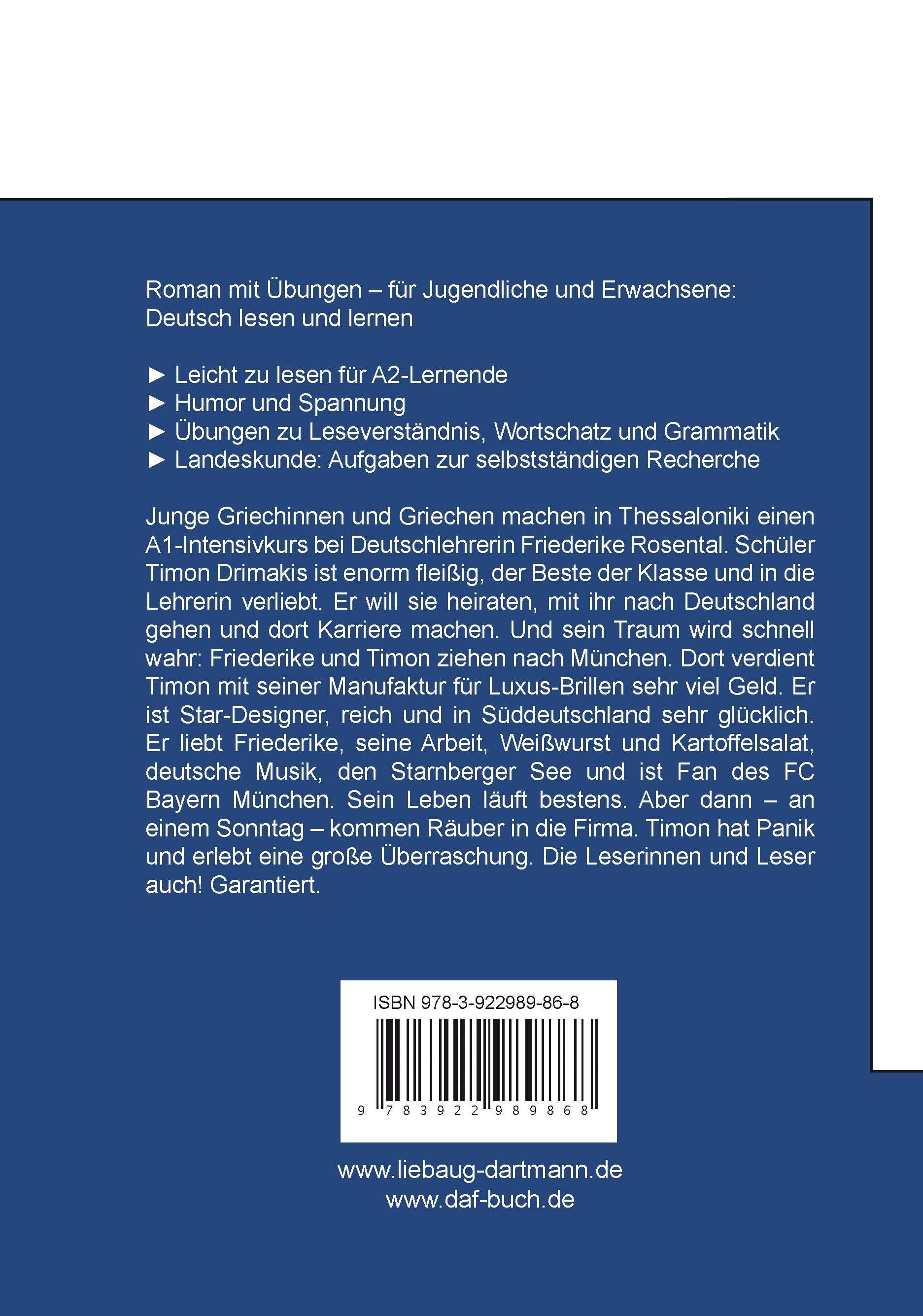 Rückseitencover Der Sonntag des Schreckens