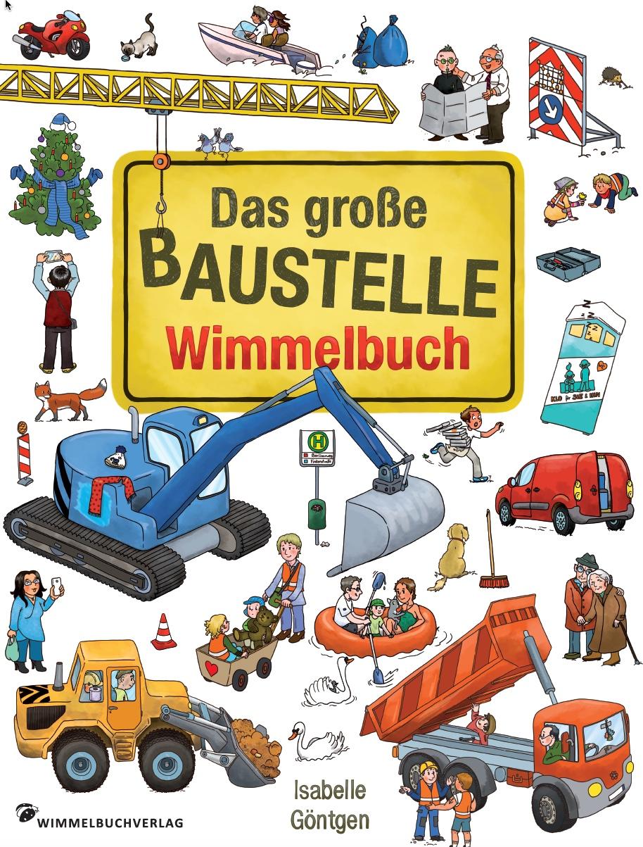 Vorderes Coverbild Das große Baustelle Wimmelbuch