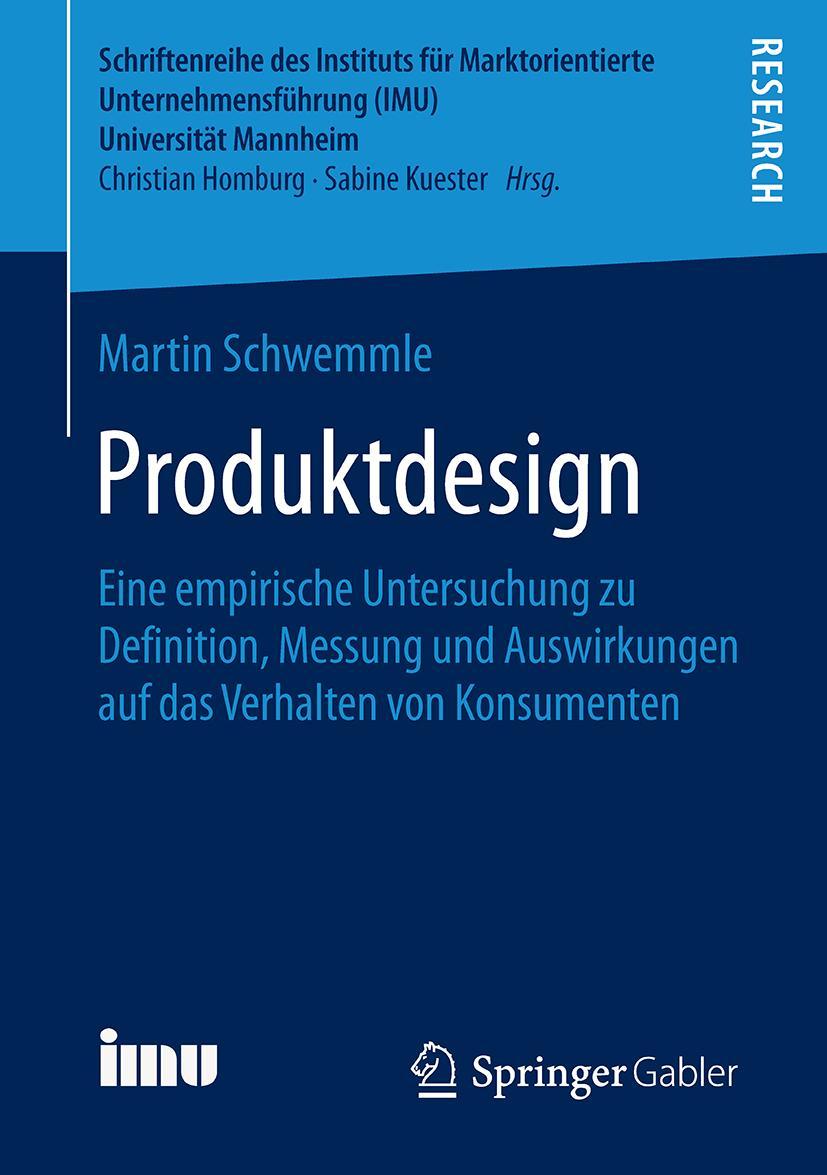 Vorderes Coverbild Produktdesign