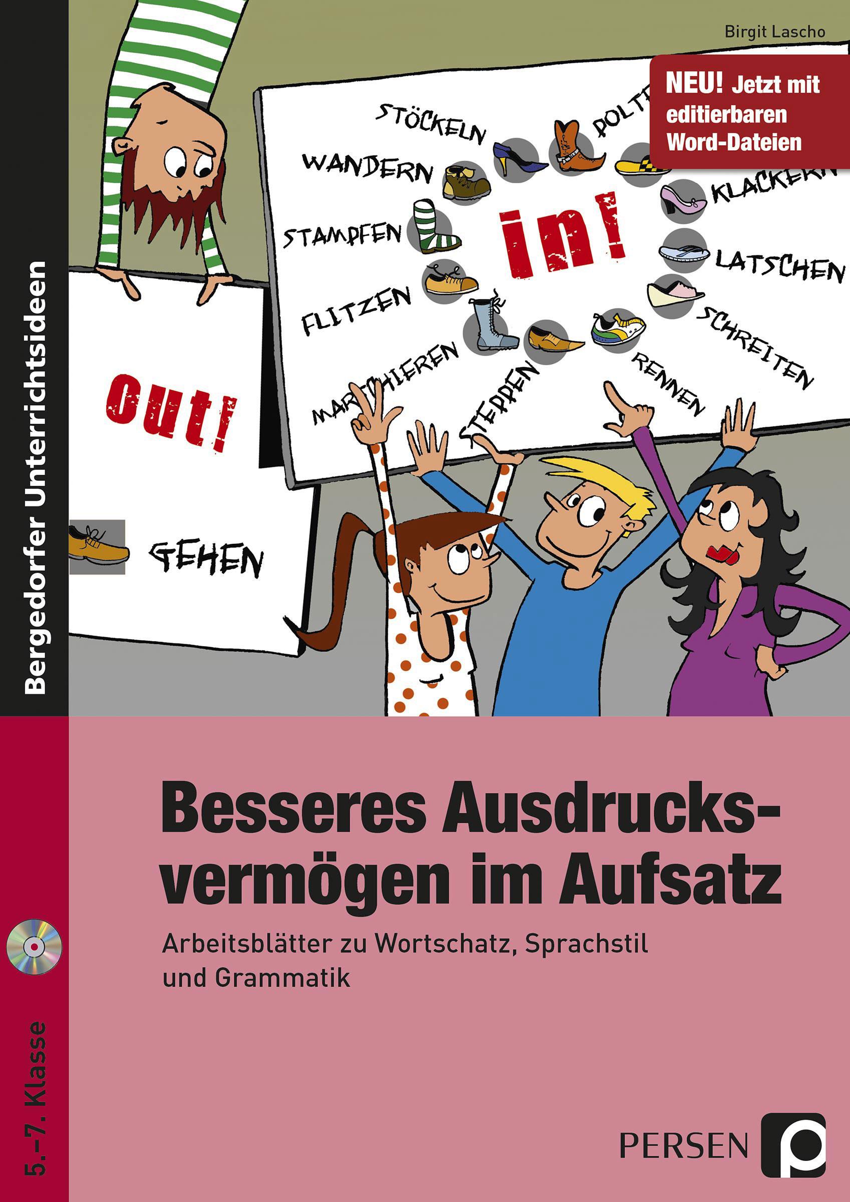 Vorderes Coverbild Besseres Ausdrucksvermögen im Aufsatz 5.-7. Kl.