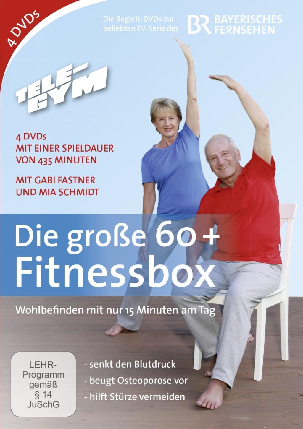 Vorderes Coverbild Die große 60+ Fitnessbox