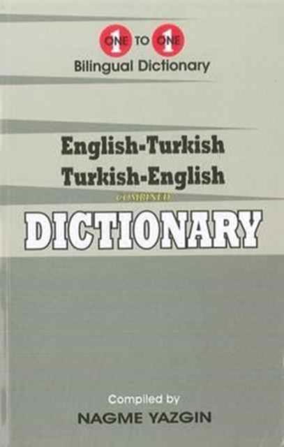 Vorderes Coverbild English-Turkish & Turkish-English One-to-One Dictionary (Exam-Suitable)