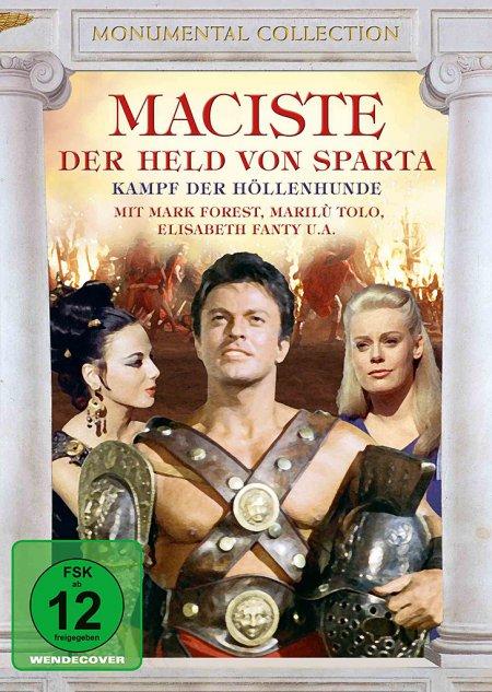 Vorderes Coverbild Maciste - Der Held von Sparta