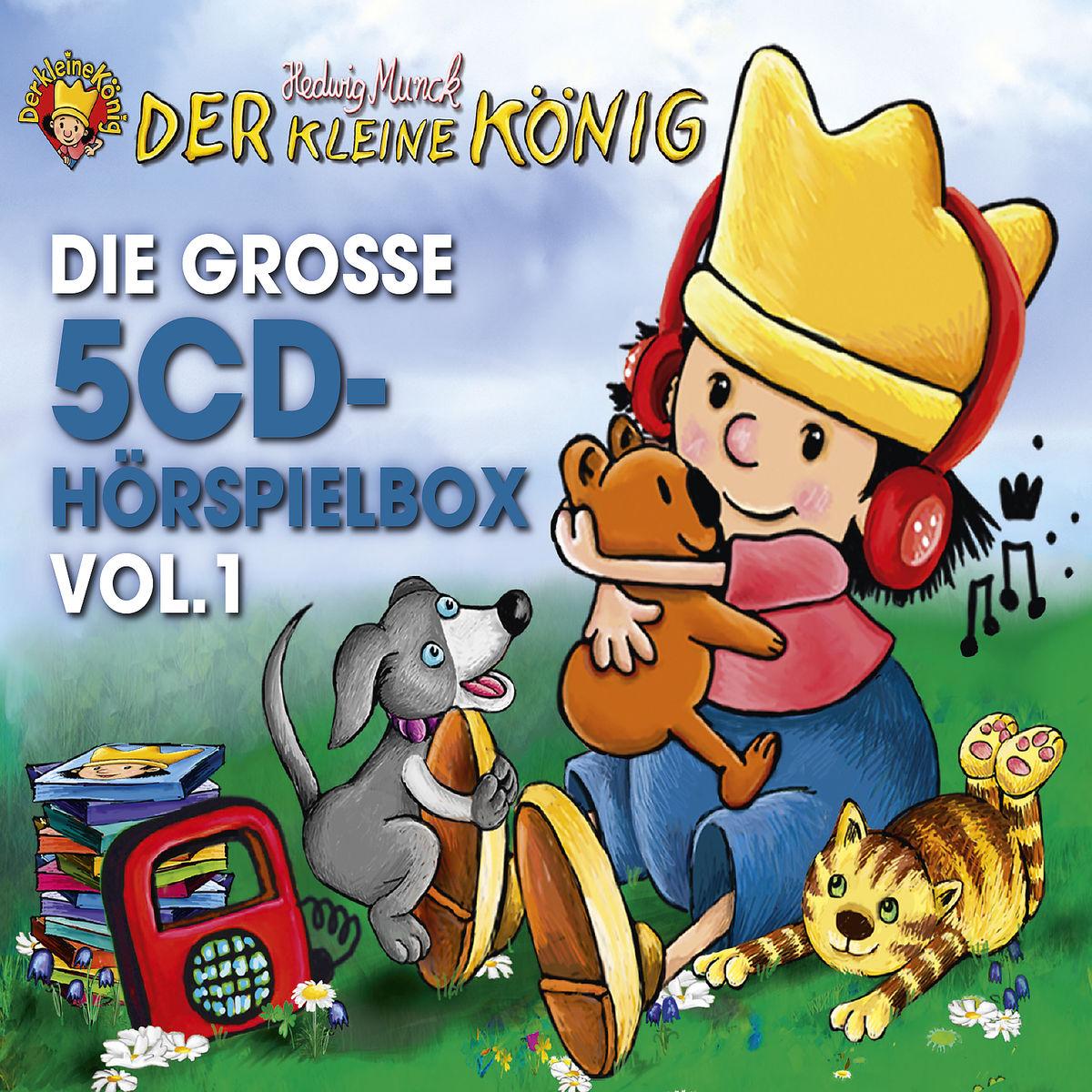 Vorderes Coverbild Der kleine König - Die große 5-CD Hörspielbox Vol. 1