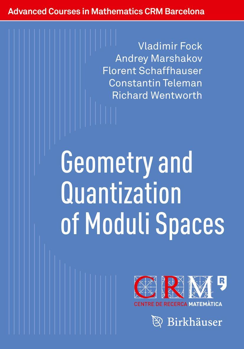Vorderes Coverbild Geometry and Quantization of Moduli Spaces