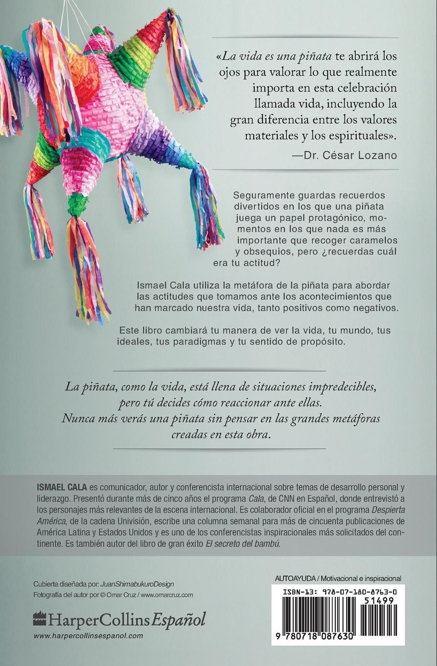 Rückseitencover La vida es una piñata