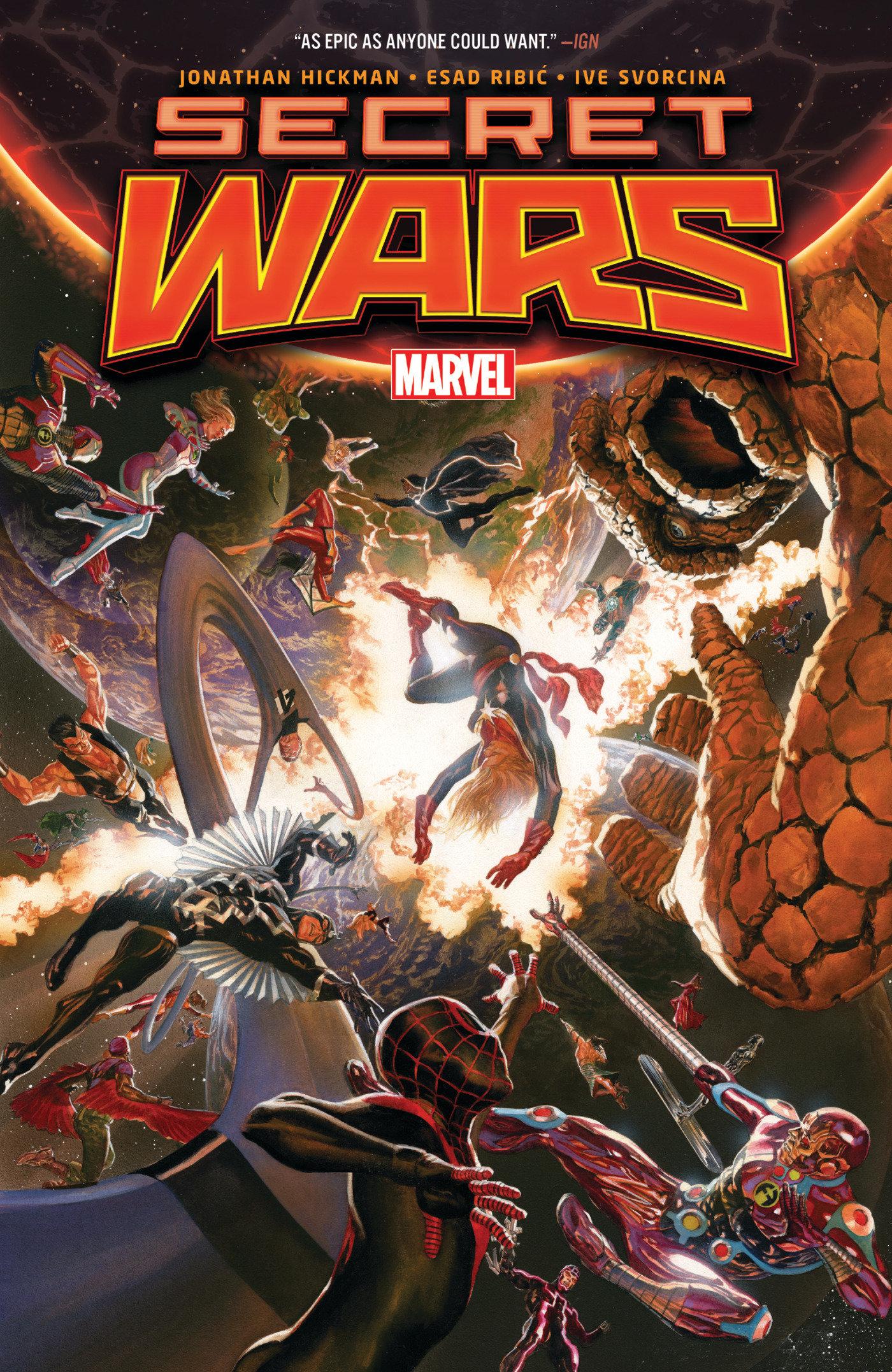 Vorderes Coverbild Secret Wars
