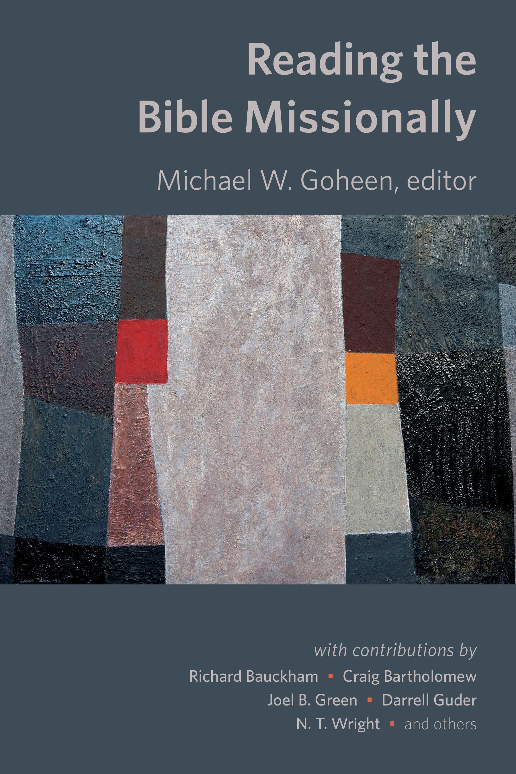 Vorderes Coverbild Reading the Bible Missionally